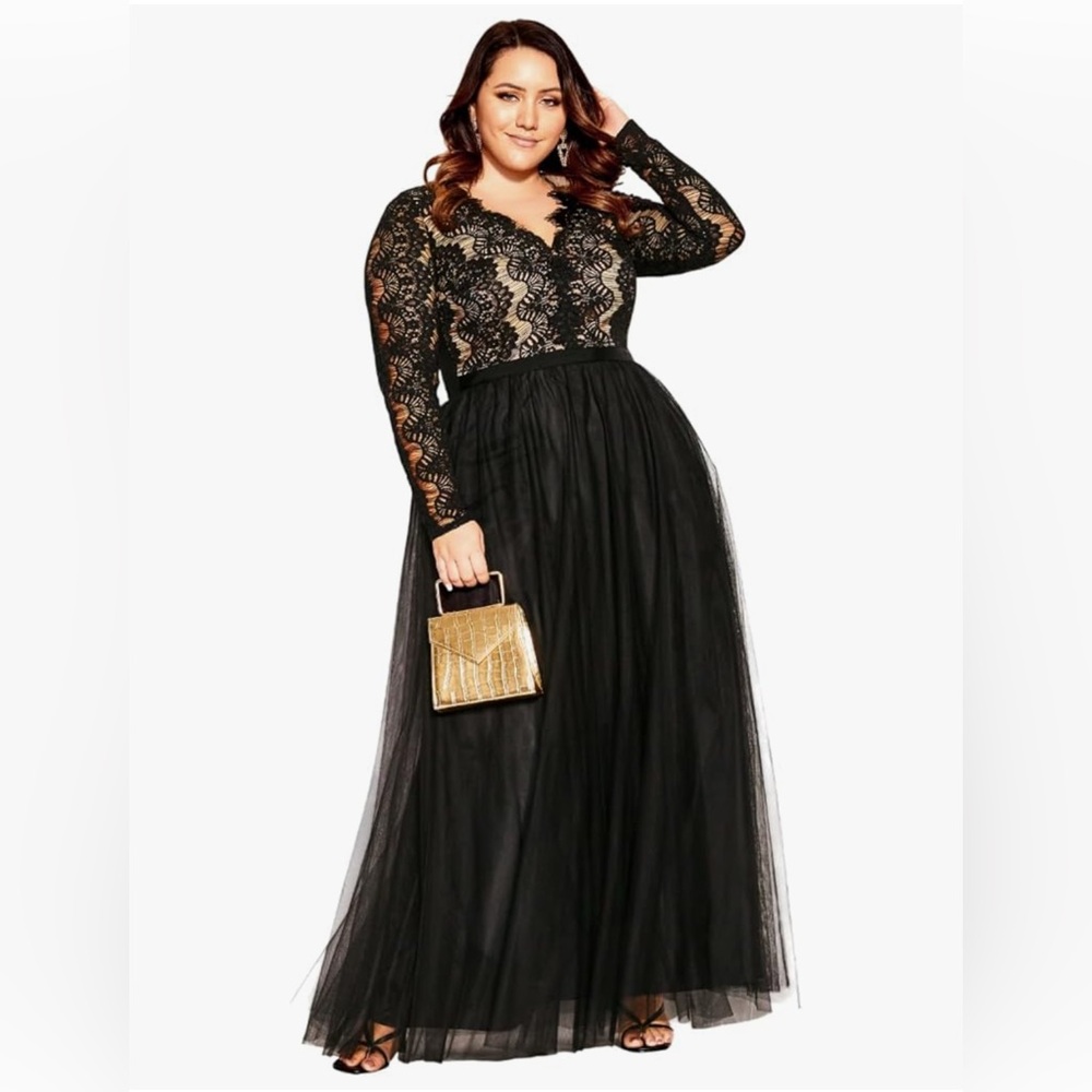 Never worn! Gorgeous plus size gown!